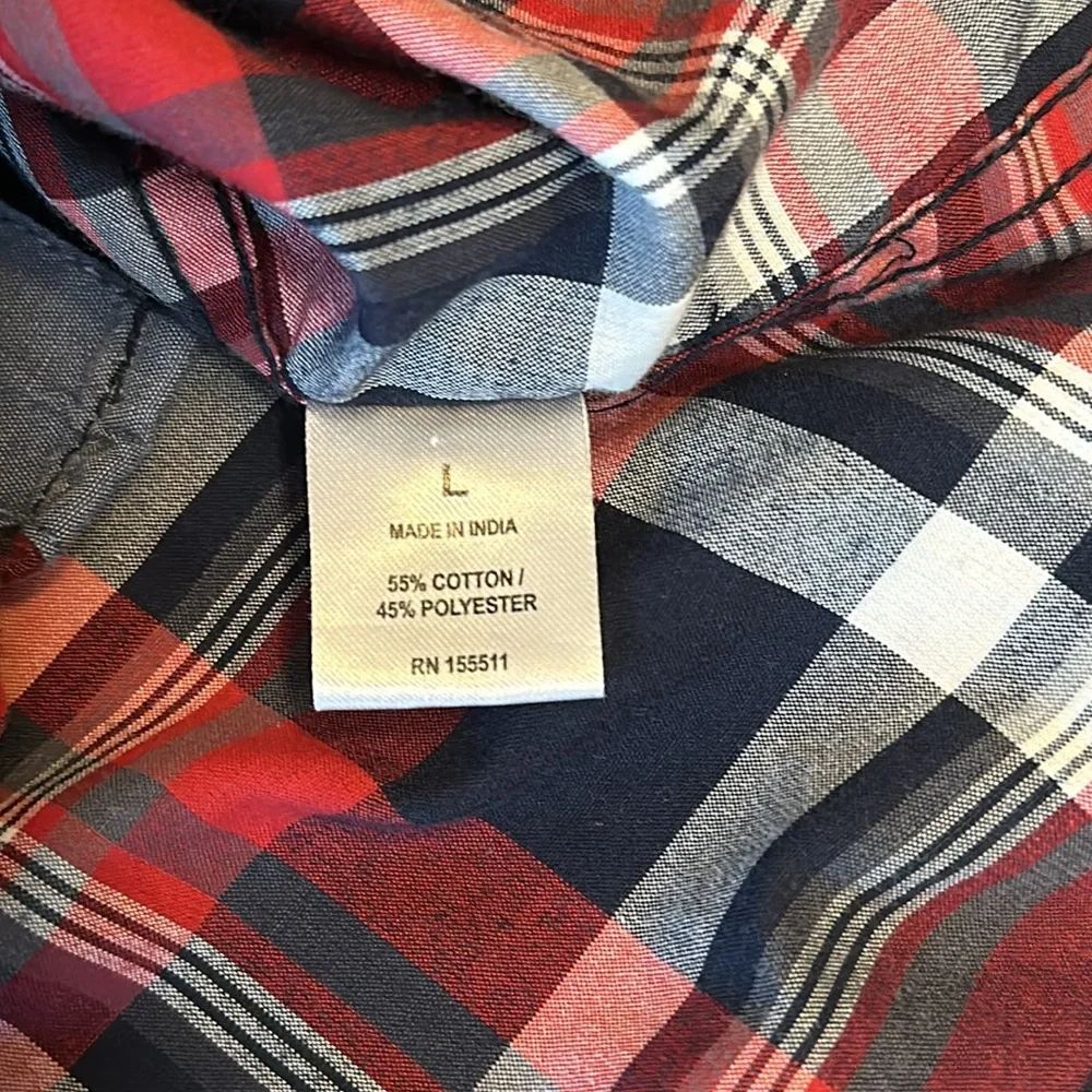 ♦️AEROPOSTAL Plaid button down shirt - Picture 7 of 9